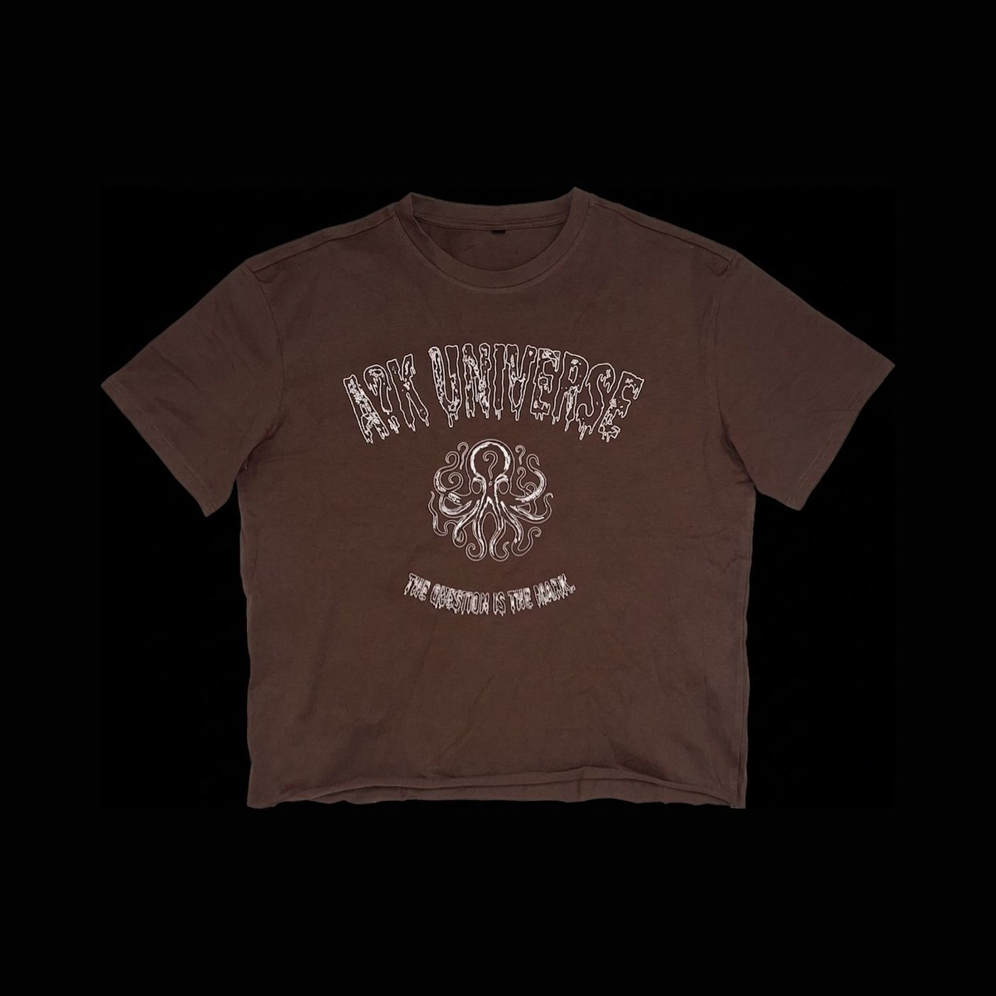 TEE « AGAE » BROWN — A?K UNIVERSE, streetwear Genève