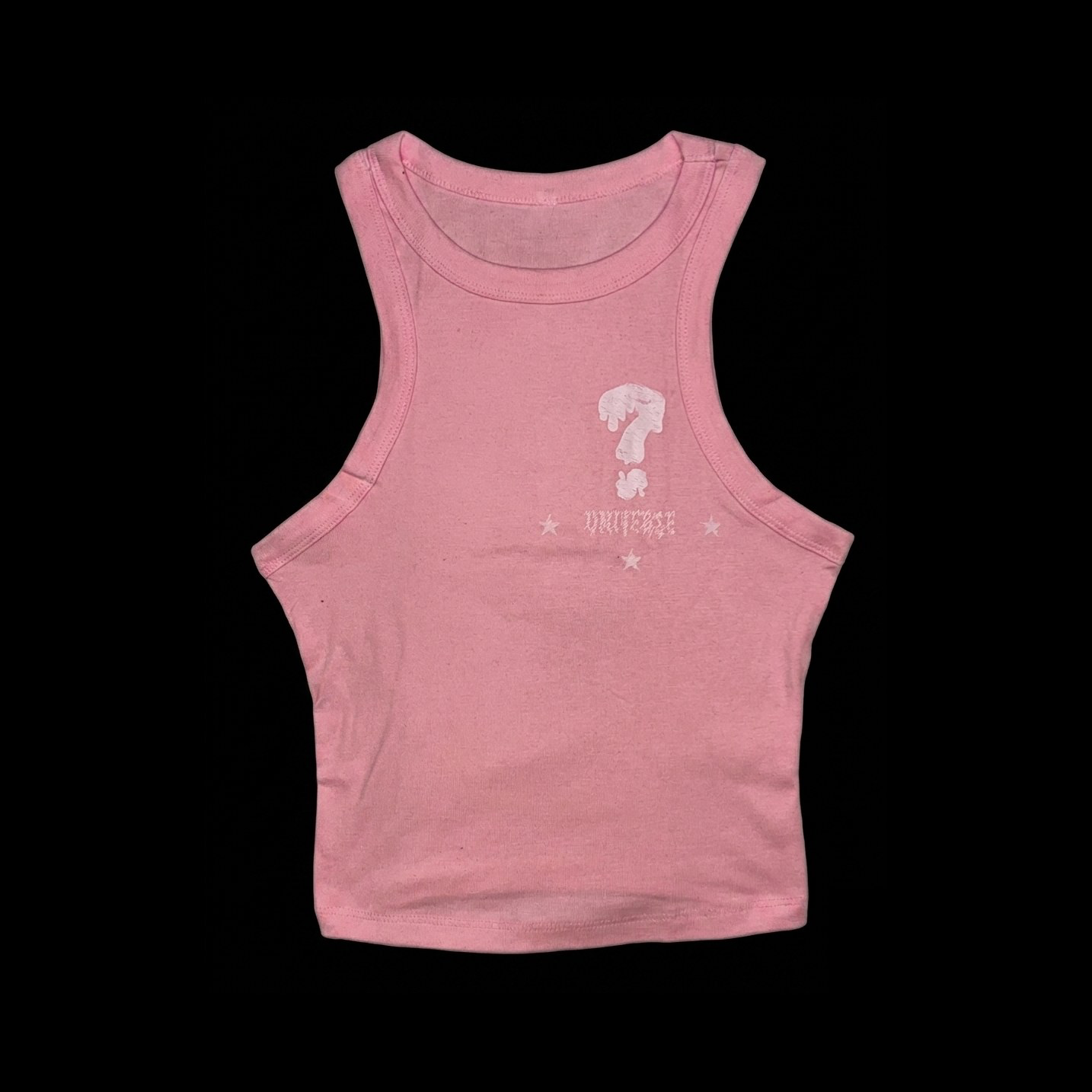 TOP « DOLL’S GOT A QUESTION ? » PINK — A?K UNIVERSE, streetwear Genève